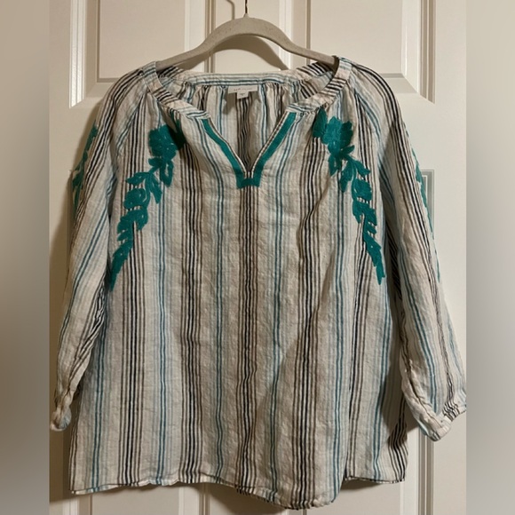 J. Jill Tops - Pre-owned J Jill linen top. Size S